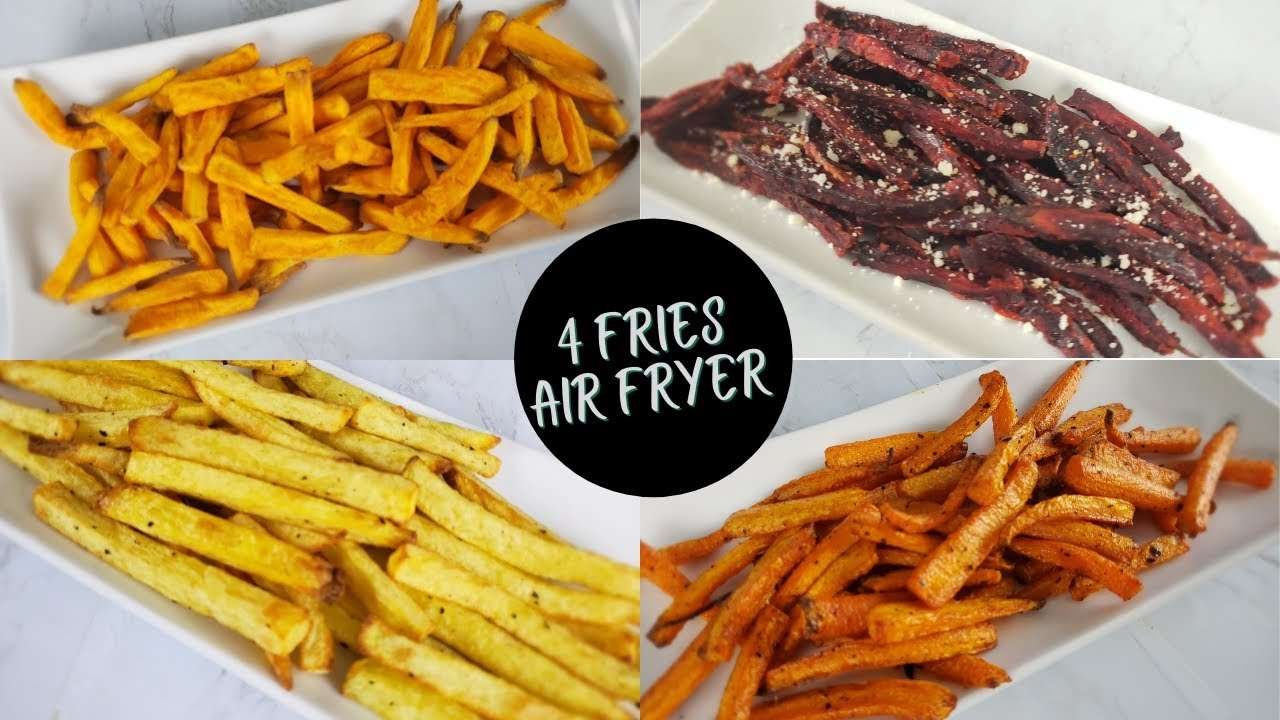 How to Make Fries in Air Fryer 4 Ways Fries Recipes in Air Fryer Paprika Spice