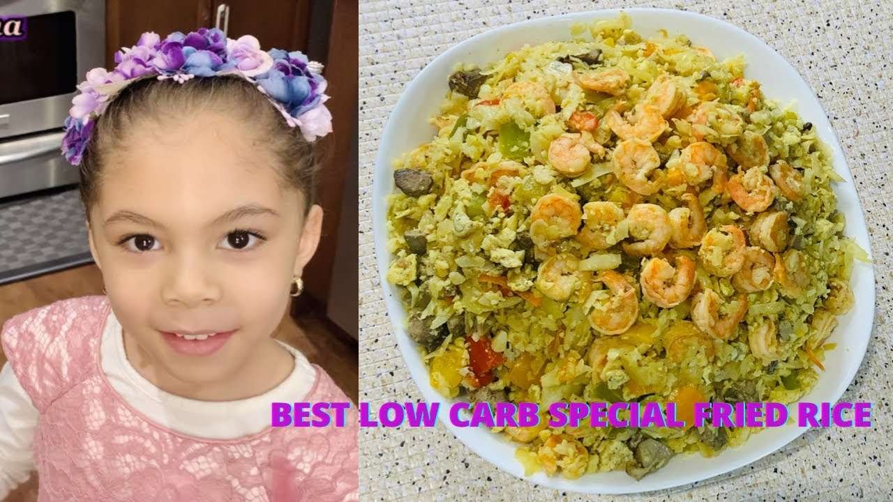 HOW TO MAKE THE BEST HEALTHY LOW CARB FRIED RICE RECIPE. { #nenyelicioustv Responsible Fried Rice}