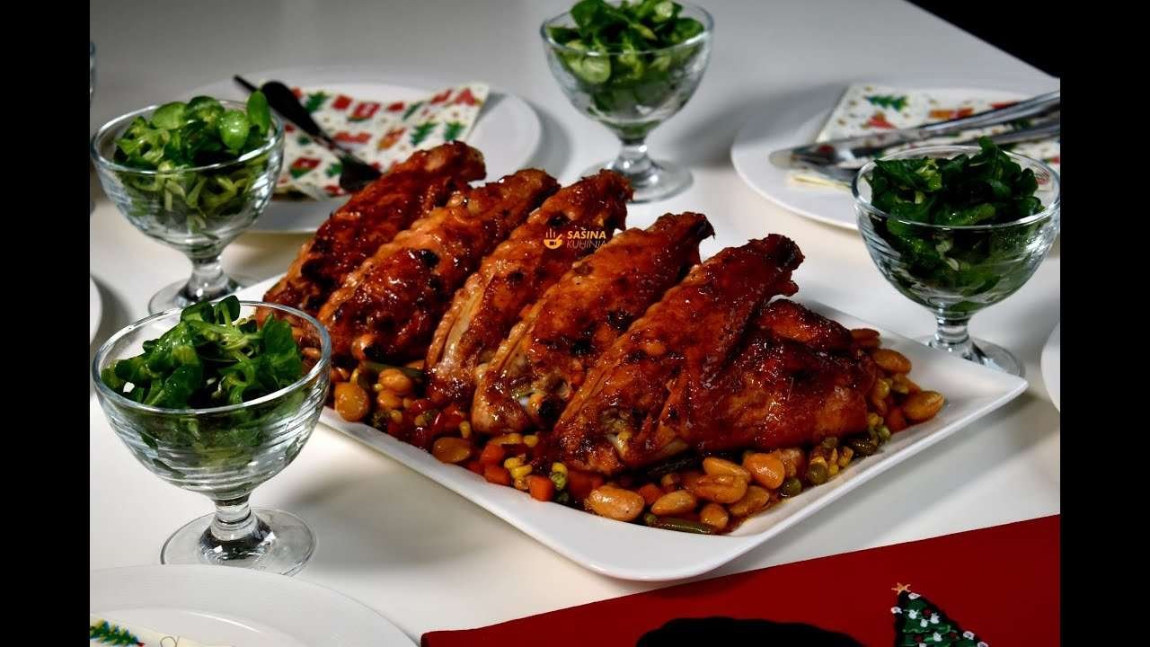 Pureća krila iz pećnice recept – Oven Turkey Wings Recipe