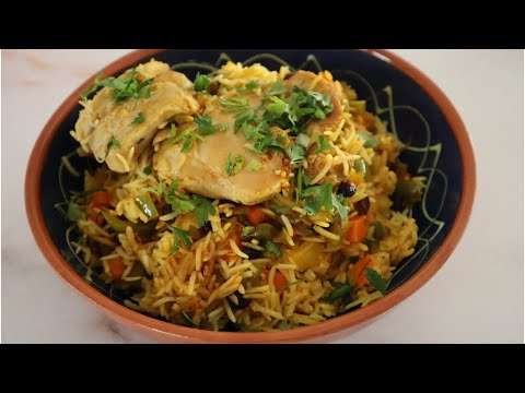 One Pot Rice with Chicken Recipe – Episode 508 – Baking with Eda