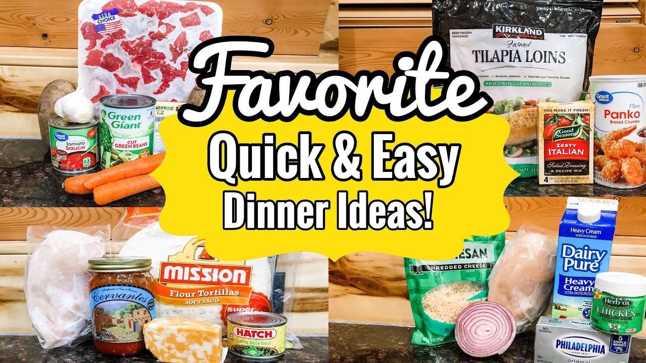 WHAT'S FOR DINNER? | 5 QUICK & SIMPLE FAMILY RECIPES | JULIA PACHECO
