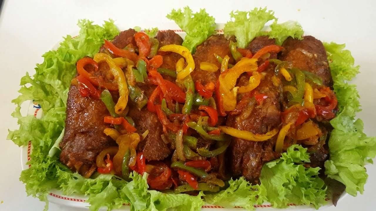 peppered Turkey wings/Nigeria spicy peppered TURKEY wings RECIPE