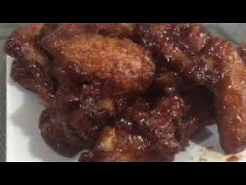 Simple Chicken Wings Recipe With BBQ Sauce #Simple Cooked