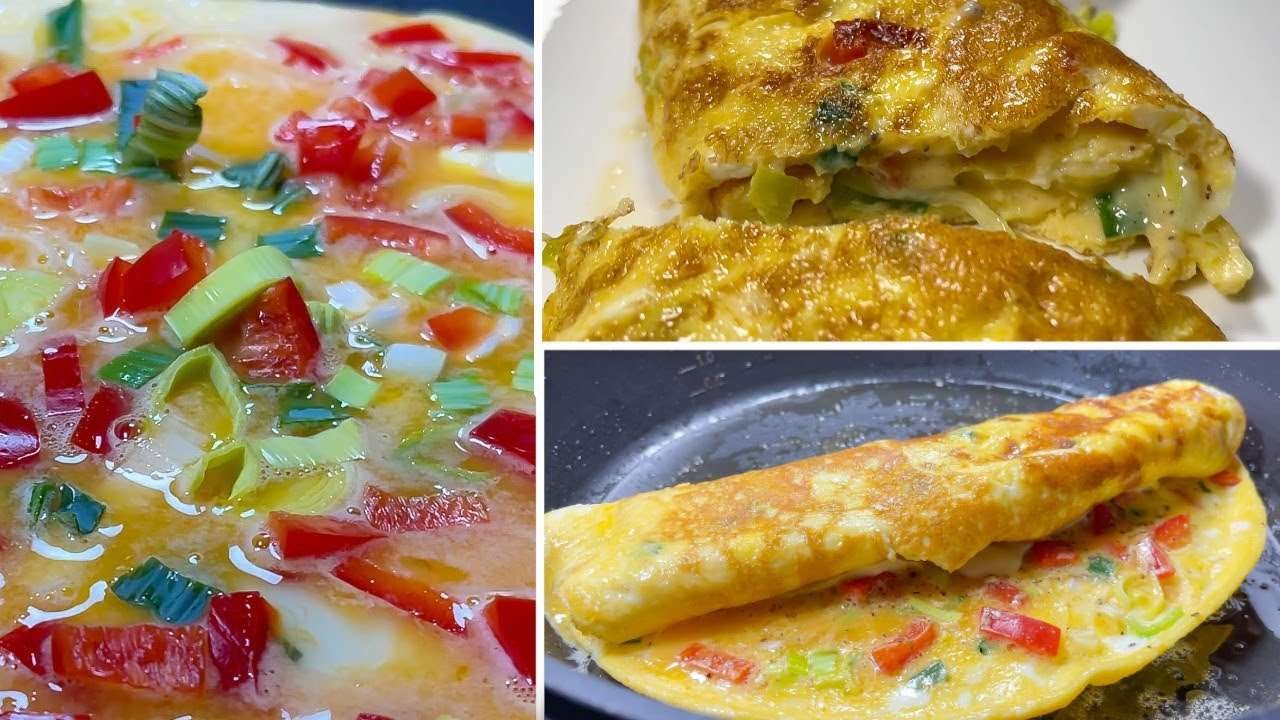 Cheese Omelet | Easy Breakfast Recipe | Omelette Rezept | zaras world