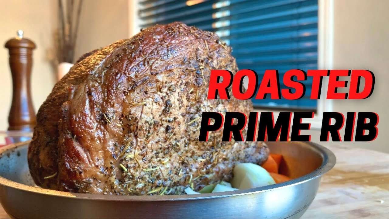 Don't Click this if you are Hungry | Prime Rib || ASMR 4K COOKING & EATING