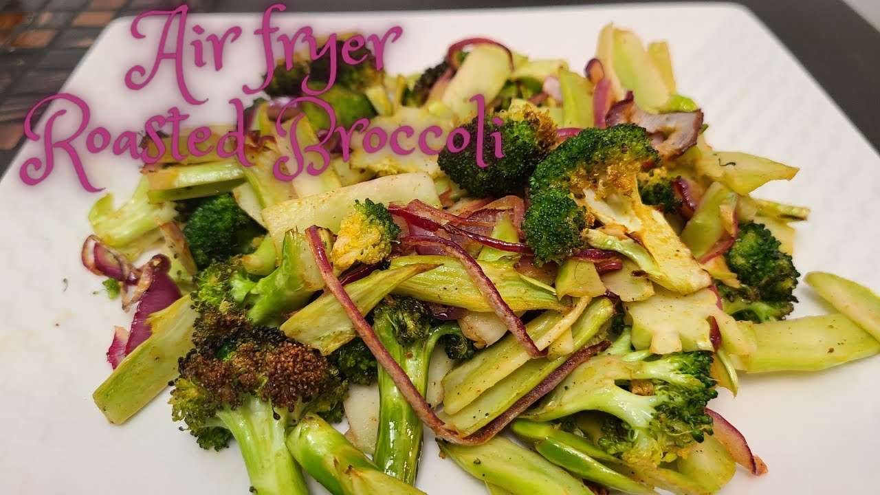 Broccoli roast Air fryer recipe || Addictive healthy recipe || John's Kitchen