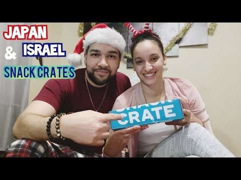 Snack Crate Unboxing – Reviewing Snack Crate Japan/Israel | Udon Noodle AND Dorayaki Recipe Below!!