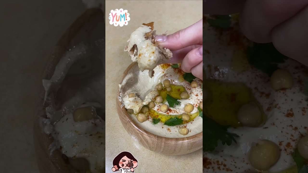 Quick & Easy Hummus Recipe #Shorts