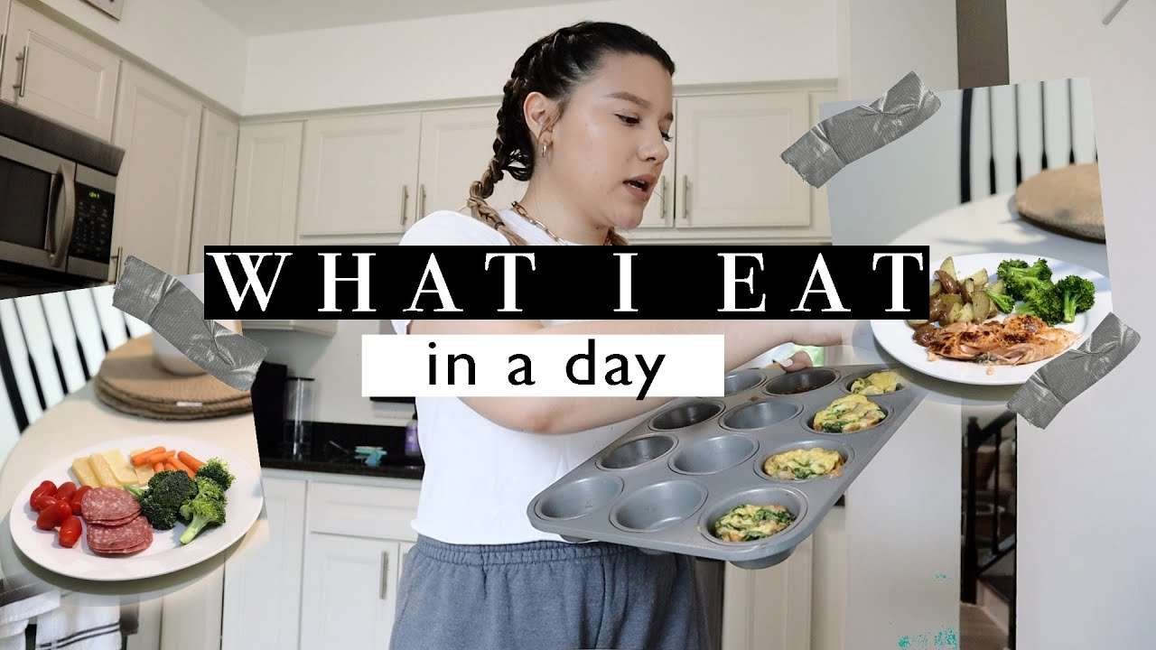 WHAT I EAT IN A DAY DURING QUARANTINE: EASY, QUICK RECIPES