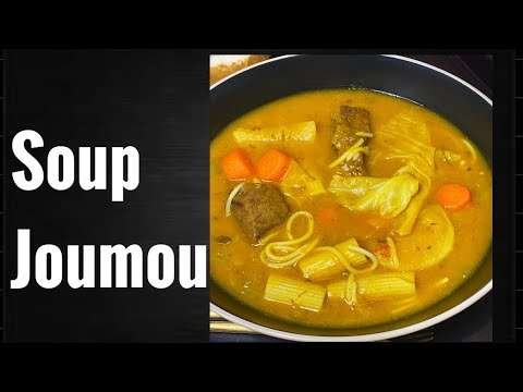 How to make Haitian Pumpkin Soup. (Kòman pou fè soup joumou). Easy + fast recipe
