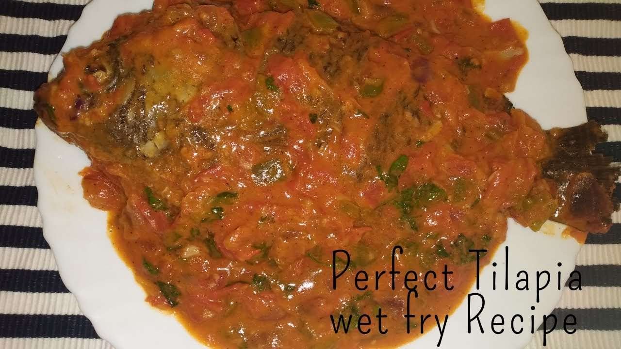 How to cook Fish wet fry/Delicious Tilapia wet fry.Delicious Tilapia stew|Kenyanstyle/KenyanYoutuber