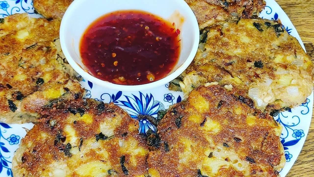 Kartoffeln mit Thunfisch Kabab Rezept | Potatoes Tuna Recipe | Azam kitchen in Deutsch