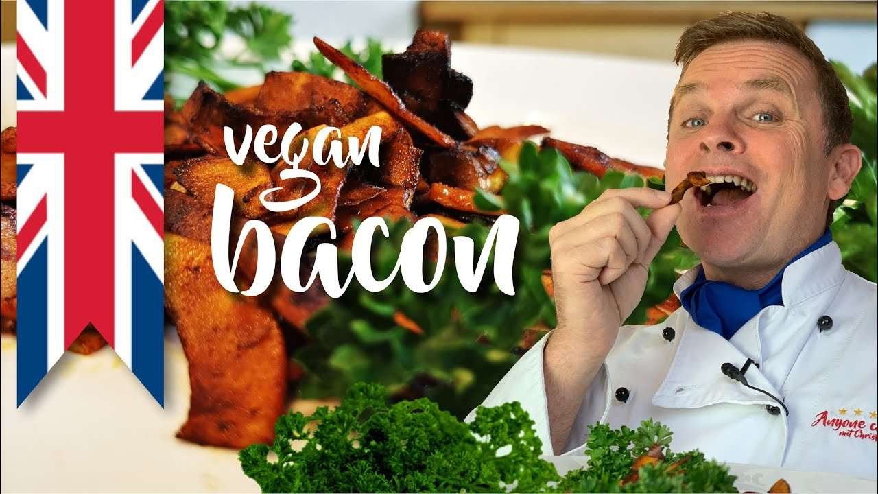 easy and quick recipe: vegan bacon in a few minutes, vegetarian bacon