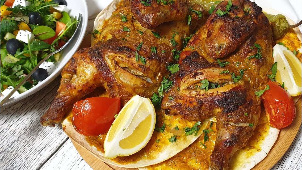 Simple and Easy Turkish Roasted Chicken Recipe
