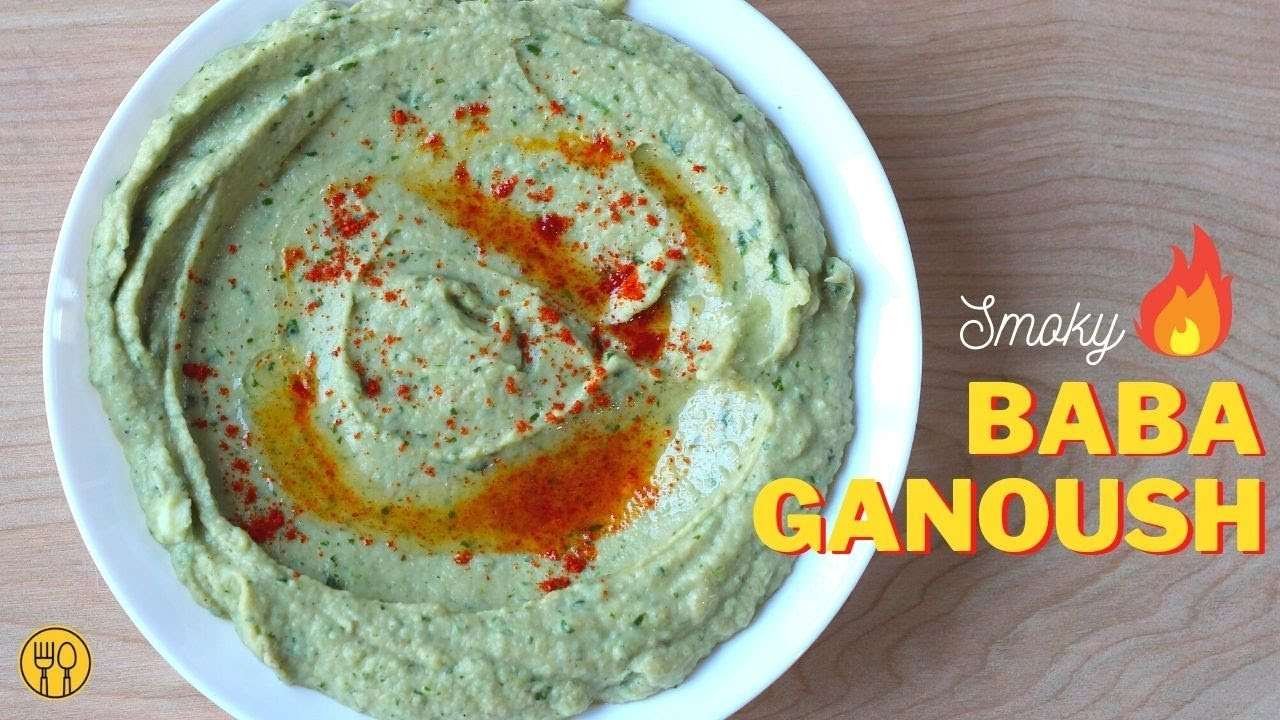 Quick & Easy Baba Ganoush Recipe (Smoky Eggplant Dip – Baba Ganoush) | Eggplant Spread