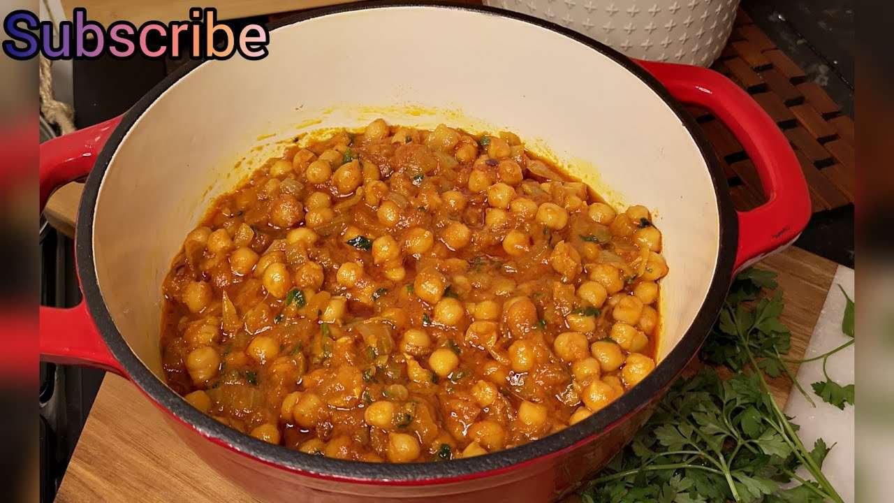 How to make Easy Chickpea curry | Chanamasala