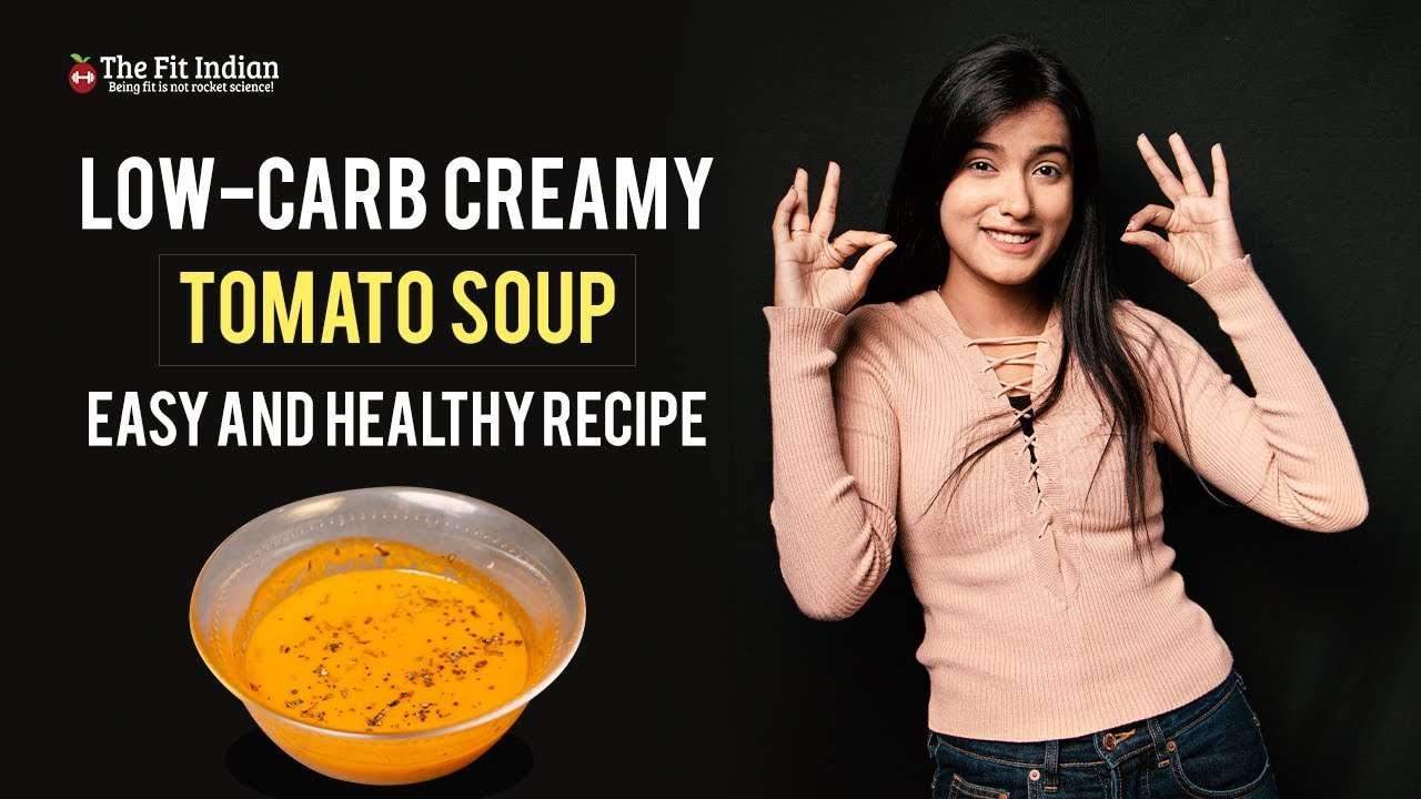 Low Carb Creamy Tomato Soup Easy And Healthy Recipe
