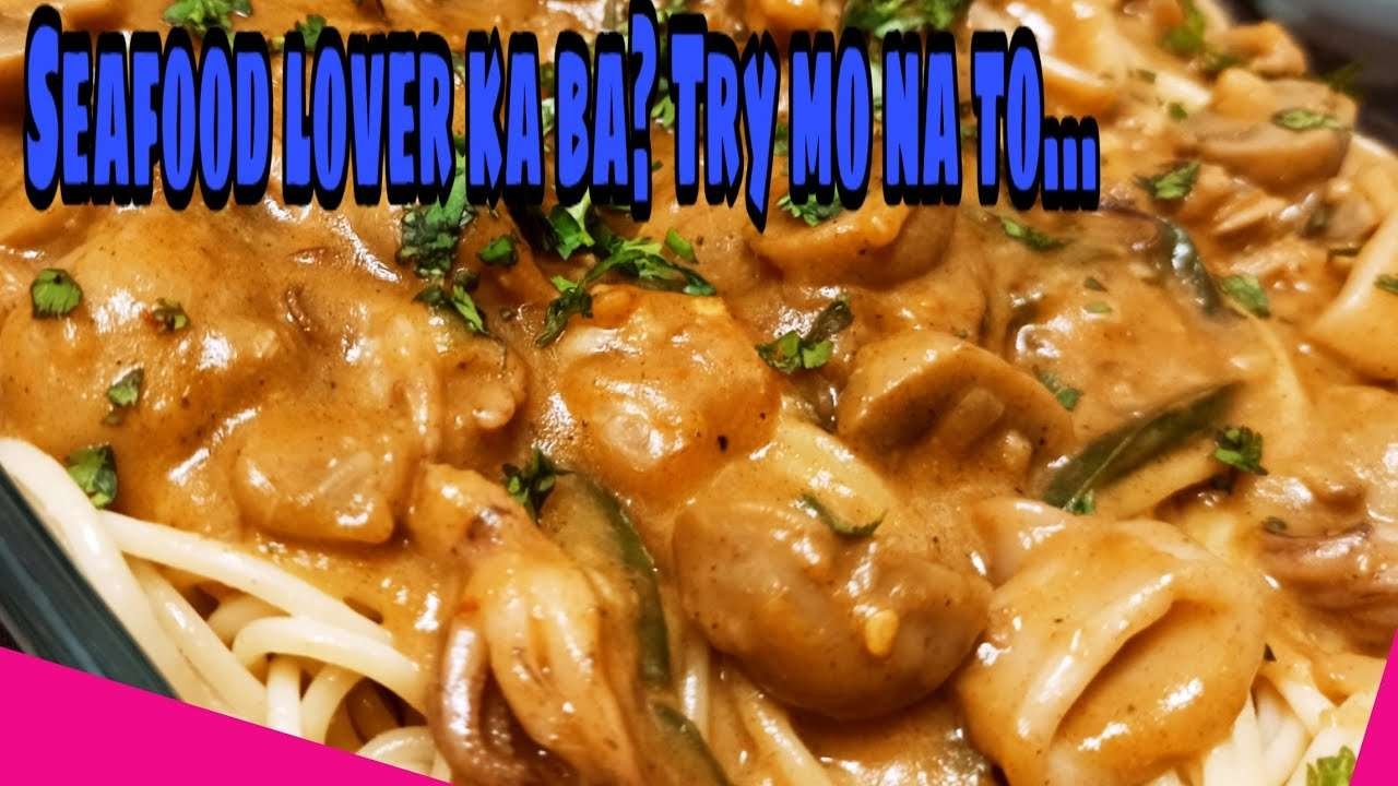 Seafood and Mushroom Pasta | Easy Recipe | New Year Recipe
