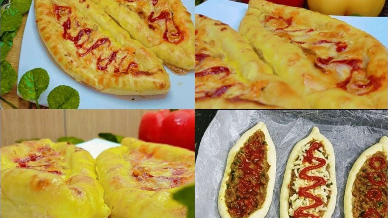 Turkish pizza/Turkish minced bread recipe।।Easy to make at home।।