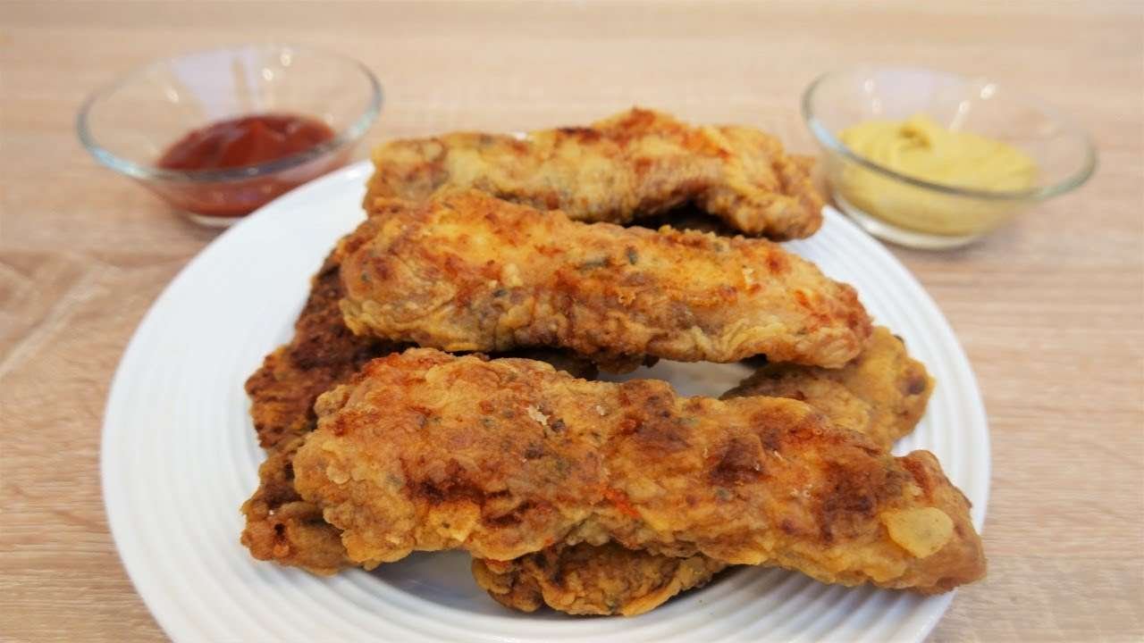 Chicken Strips Recipe ! Crispy Outside and Tender Inside Chicken Strips ! Easyvideo