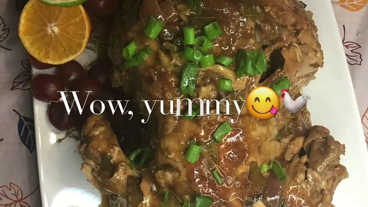 Coca cola Chicken in pan