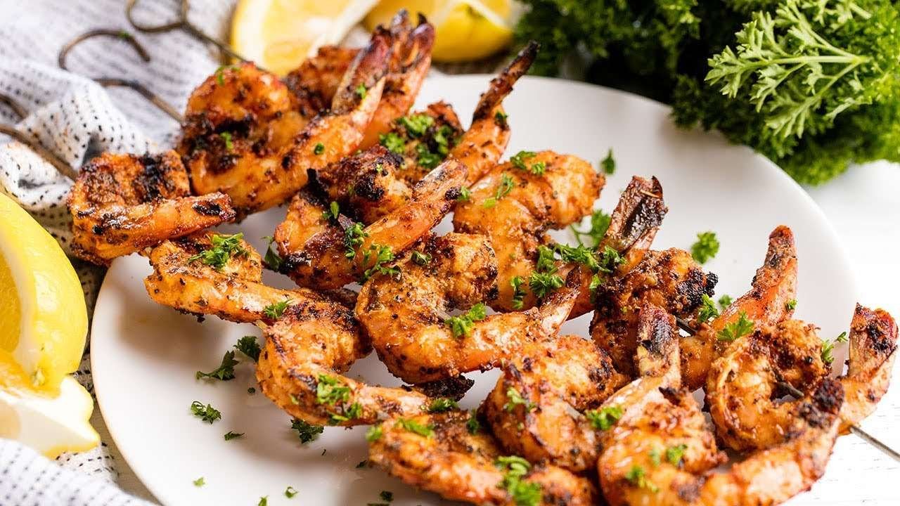 How to Make Easy Grilled Shrimp | The Stay At Home Chef
