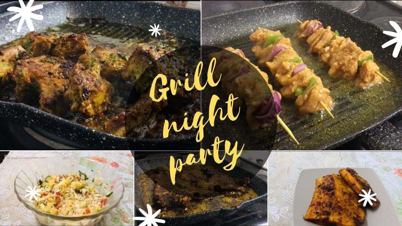 Mixed Grill friday night | lebanese shish tawook chicken skewers | mutton chops | beaf t bone