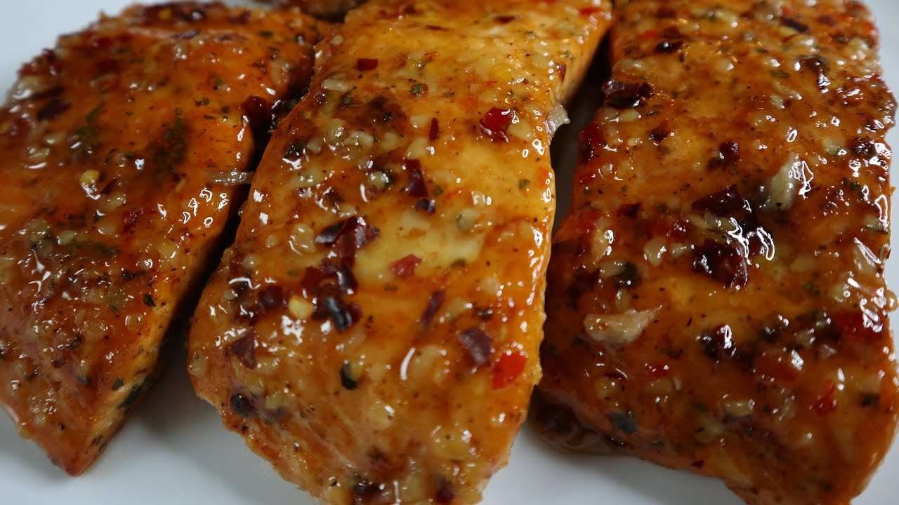 HONEY GARLIC SALMON| EASY OVEN BAKED SALMON RECIPE