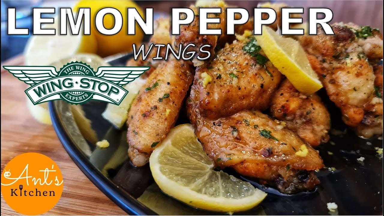 LEMON PEPPER WINGS RECIPE – Better than Wingstop! | Ant’s Kitchen