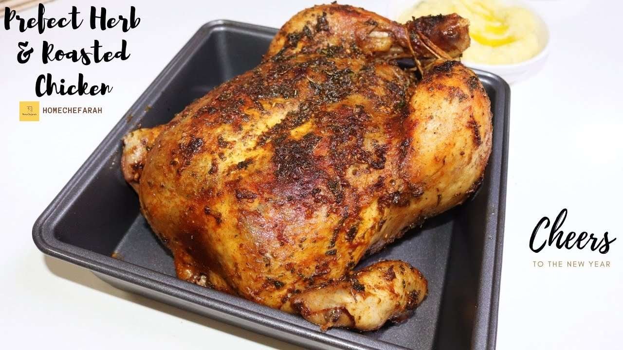 Prefect Herb & Roasted Chicken Recipe | New Year Recipe | Easy & Delicious | HomeChefarah