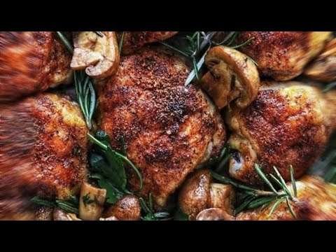 Smoky And Sweet Crispy Roasted Chicken Thighs⁠ | Easy Recipe | Cooking Method