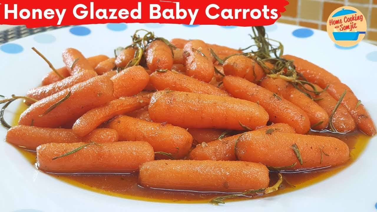 Easy & Deliciously Sweet Honey Glazed Baby Carrots Recipe