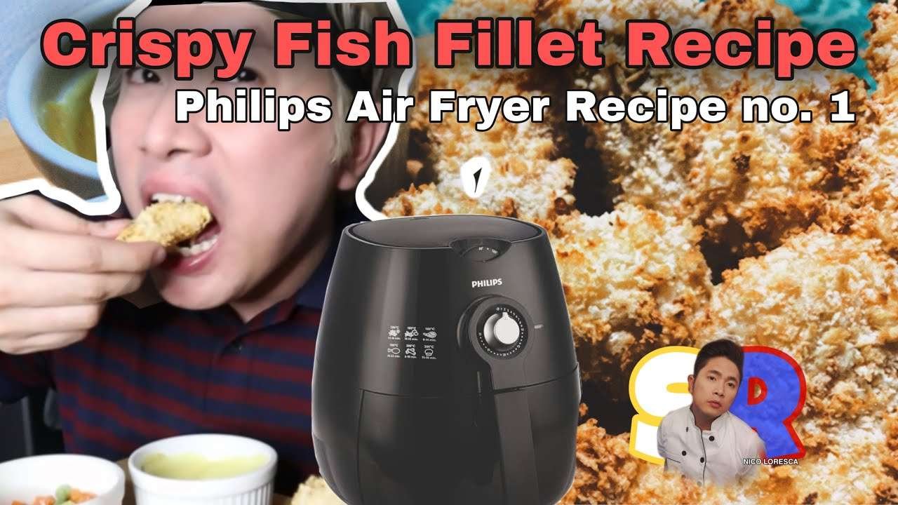 Crispy Fish Fillet Philips Air Fryer Series Recipe no. 1 Paprika Spice