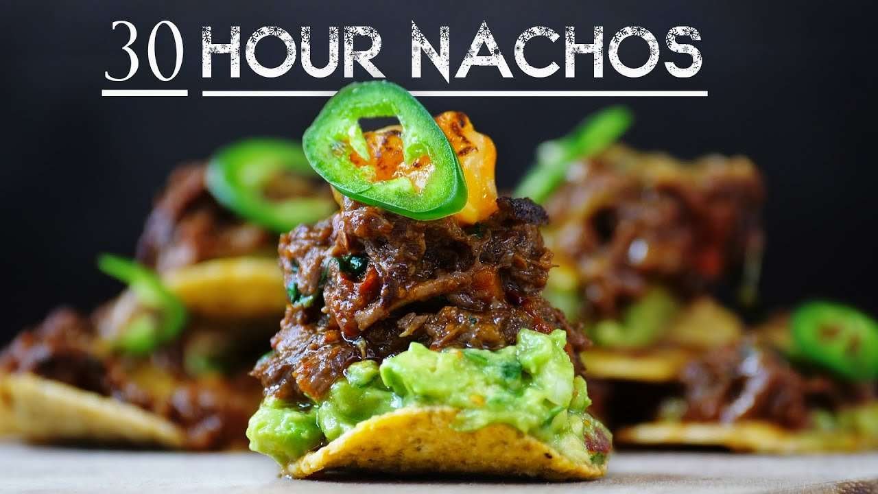 30 Hour Chilli Beef Nachos