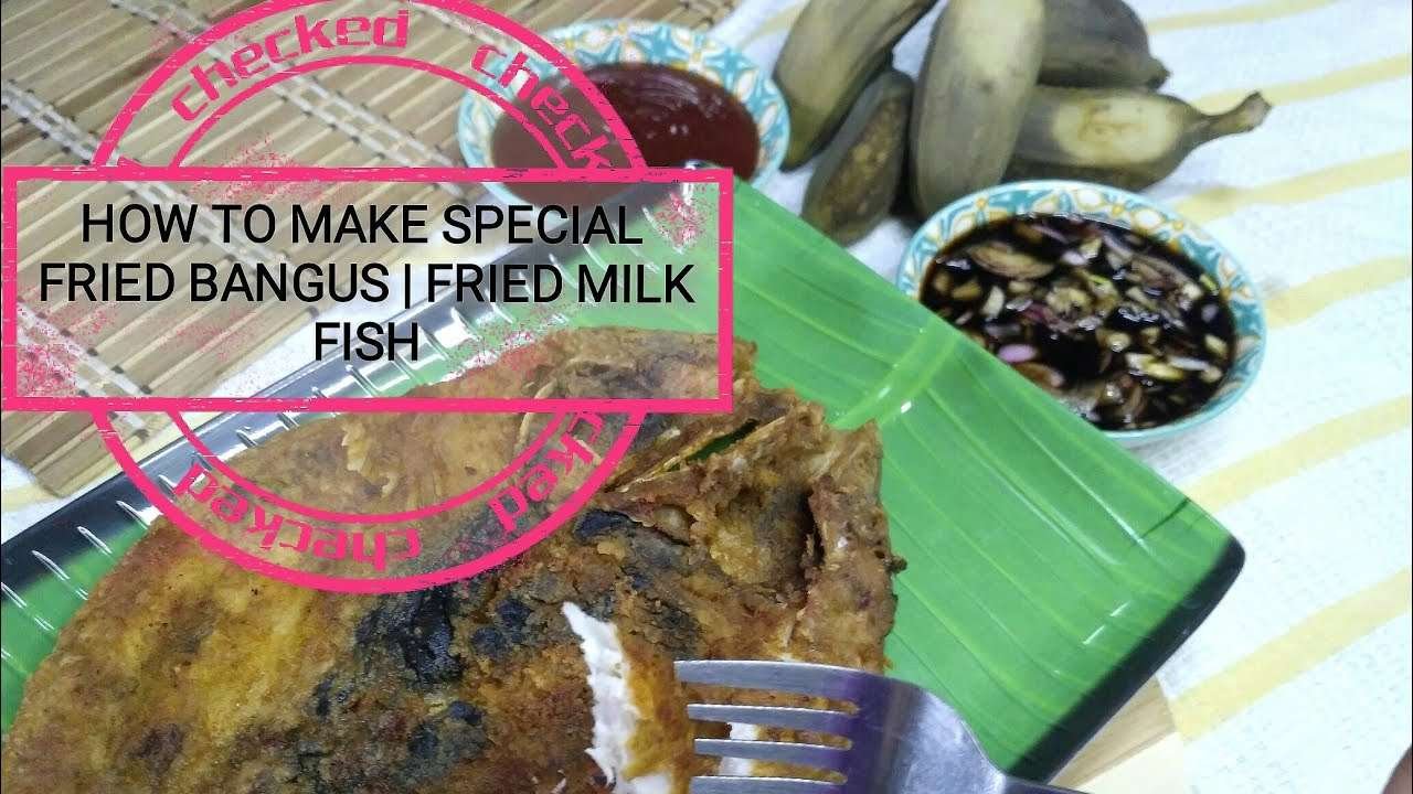 HOW TO MAKE FRIED BANGUS / FRIED MILK FISH | EASY FISH RECIPE | Jeque Food Trip