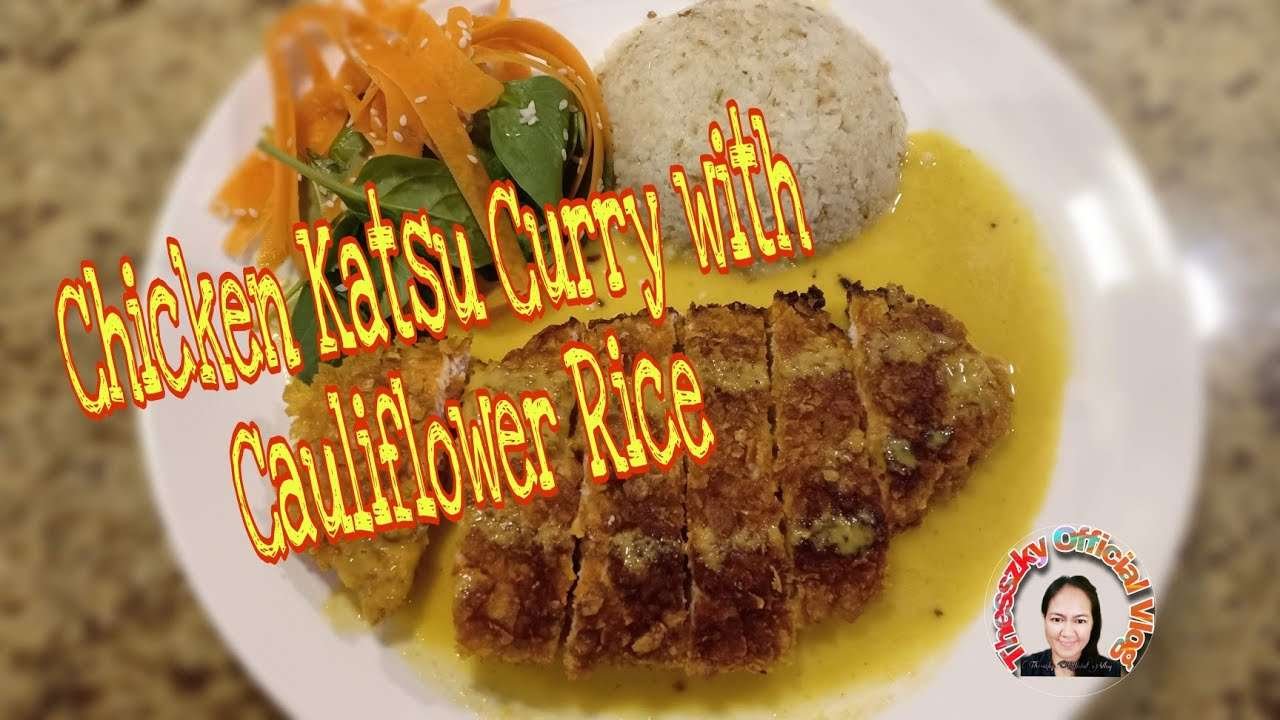 Chicken Katsu Curry  with Cauliflower Rice | from Hello Chef | ala Thesszky  low carb!