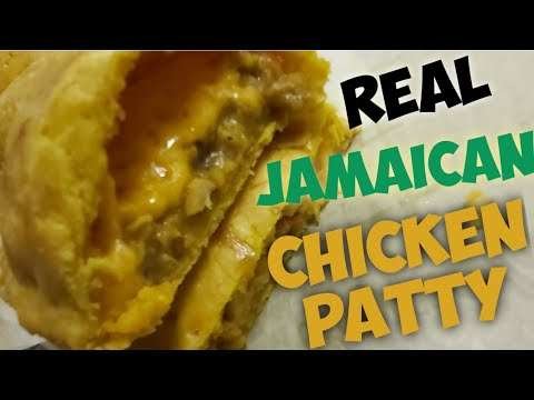 HOW TO MAKE REAL JAMAICAN CHICKEN PATTIES | Meat Pie | Street food | Jamaican Chicken Patty Recipe
