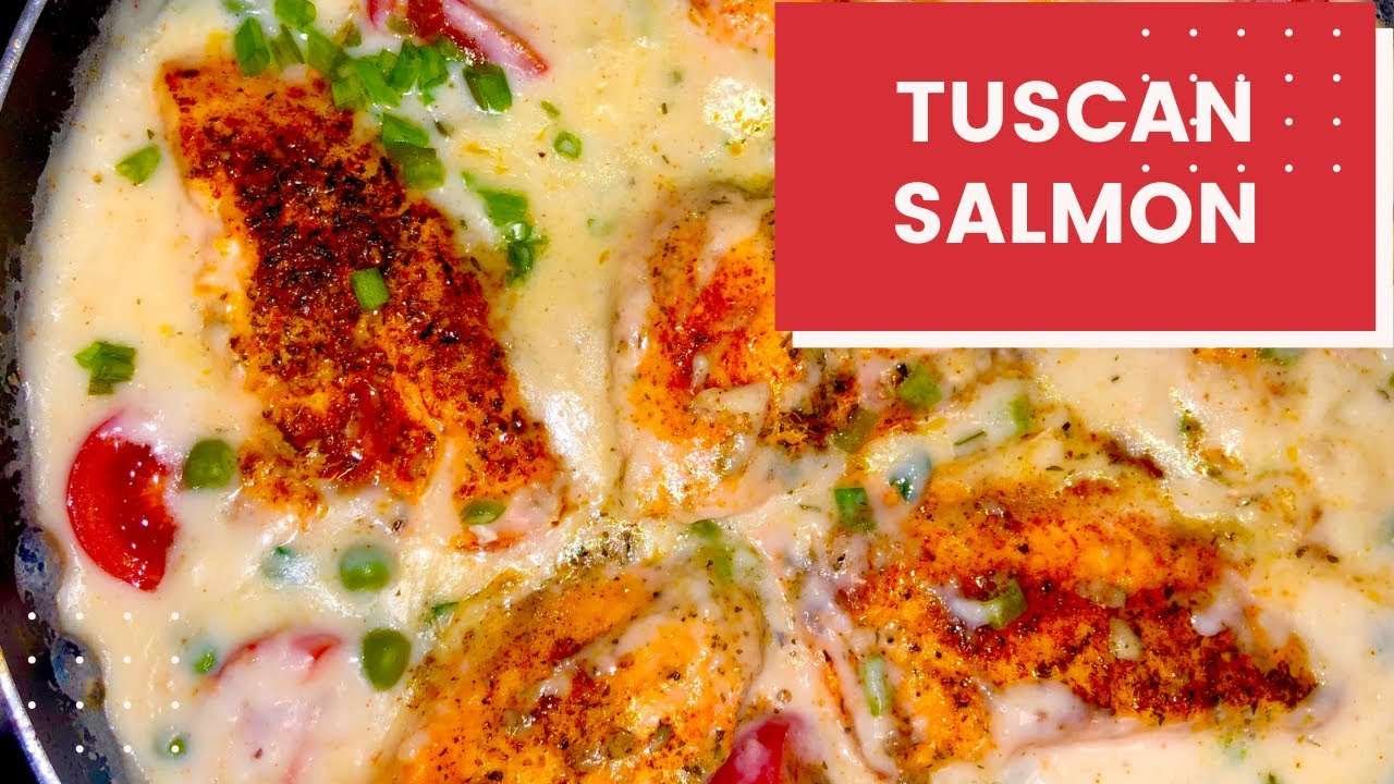 How to make a one pan Creamy Tuscan Salmon