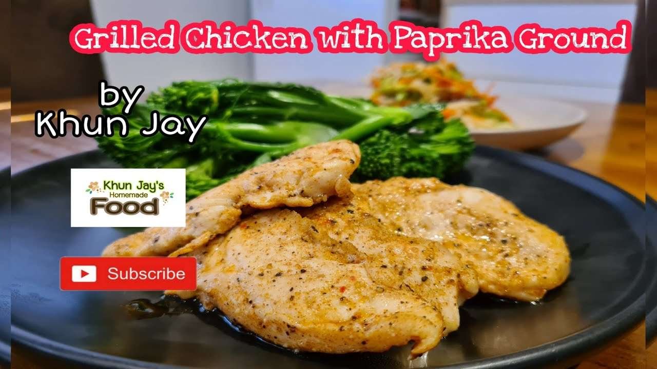 Grilled Chicken with Paprika Ground