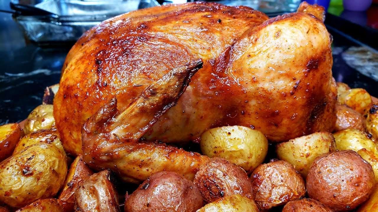 Juicy Roasted Whole Chicken | Easy Recipe