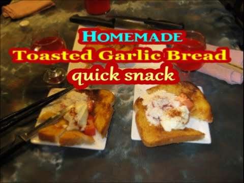 Toasted Garlic Bread homemade soul food recipe