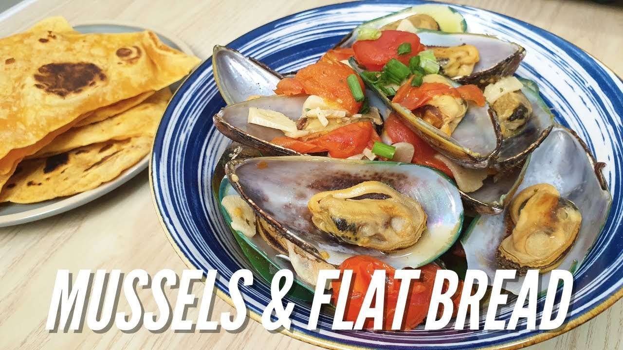Hearty Paprika Flatbread with Mussels Recipe | Hearty Soup Recipe