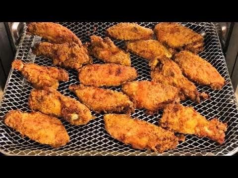 Air Fryer Crispy Fried Chicken Wings |  Fried Chicken Wings In Air Fryer