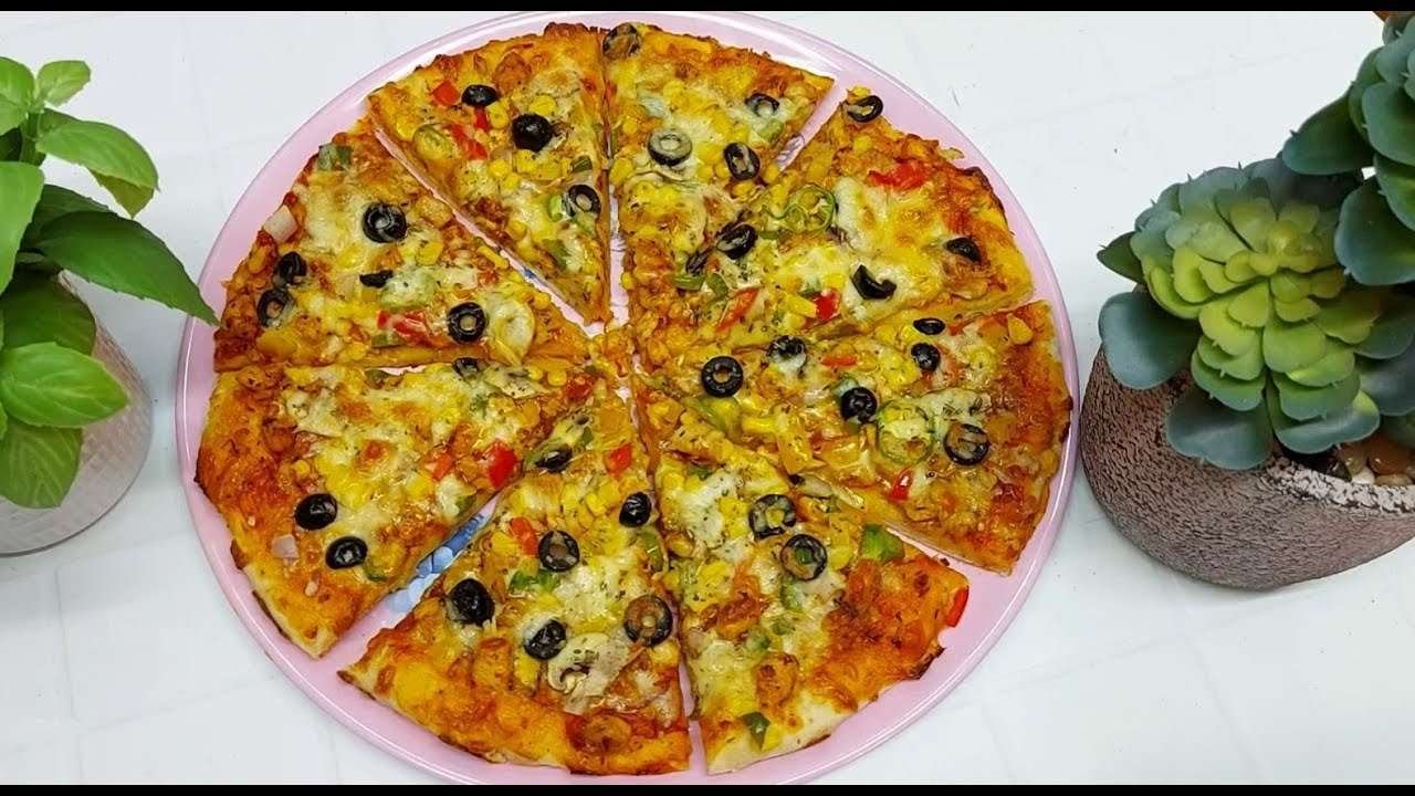 Easy Homemade Chicken & Veg Pizza Recipe