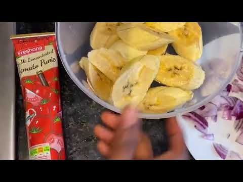 Quick and Easy Beans Stew Recipe//Served with Plantain and Tilapia Fillet