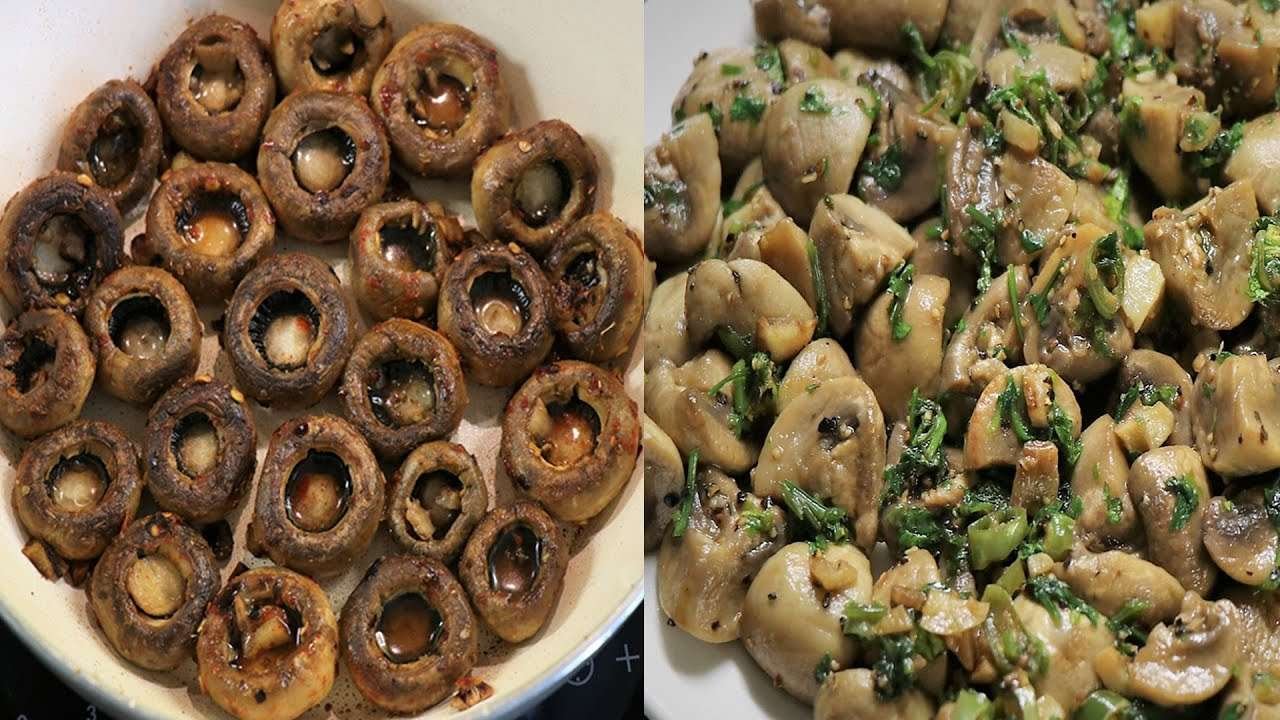 2 Mushroom Recipes in 8 Minutes