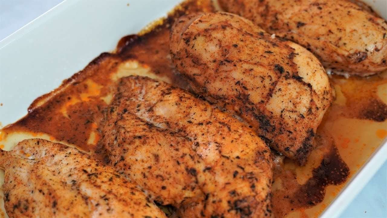 BAKED CHICKEN BREAST RECIPE | Healthy, Juicy and Easy