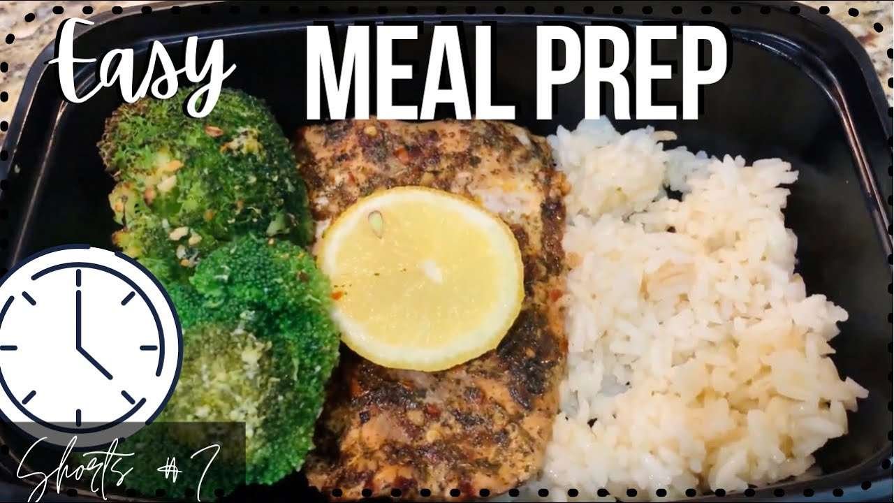 Super Easy Baked Tilapia Recipe | Lemon Garlic Tilapia | Meal Prep Idea ⏰ #shorts food recipe