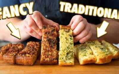 Perfect Homemade Garlic Bread (3 Ways)