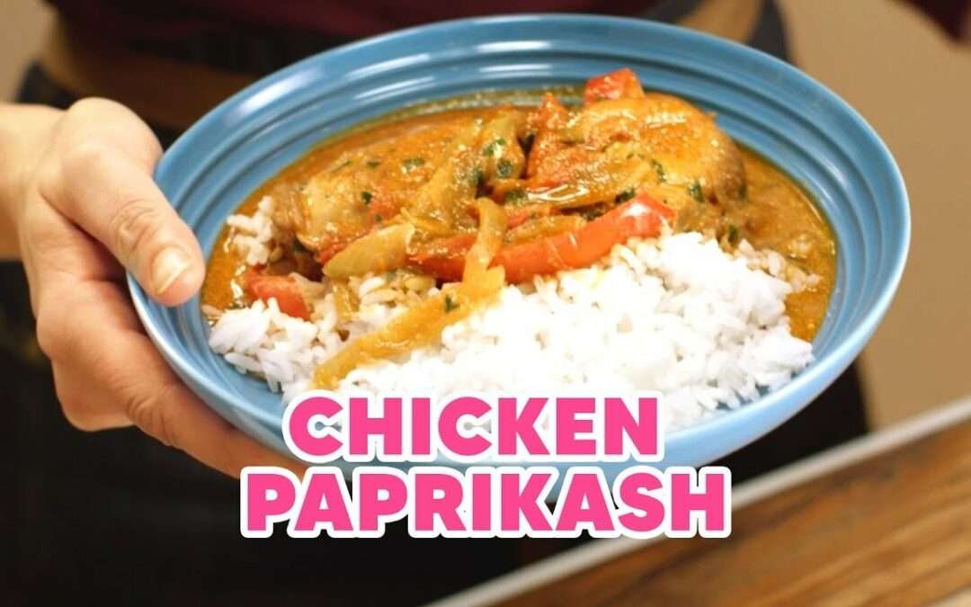 Chef Anna Olson's Chicken Paprikash Recipe, Inspired by Singapore!